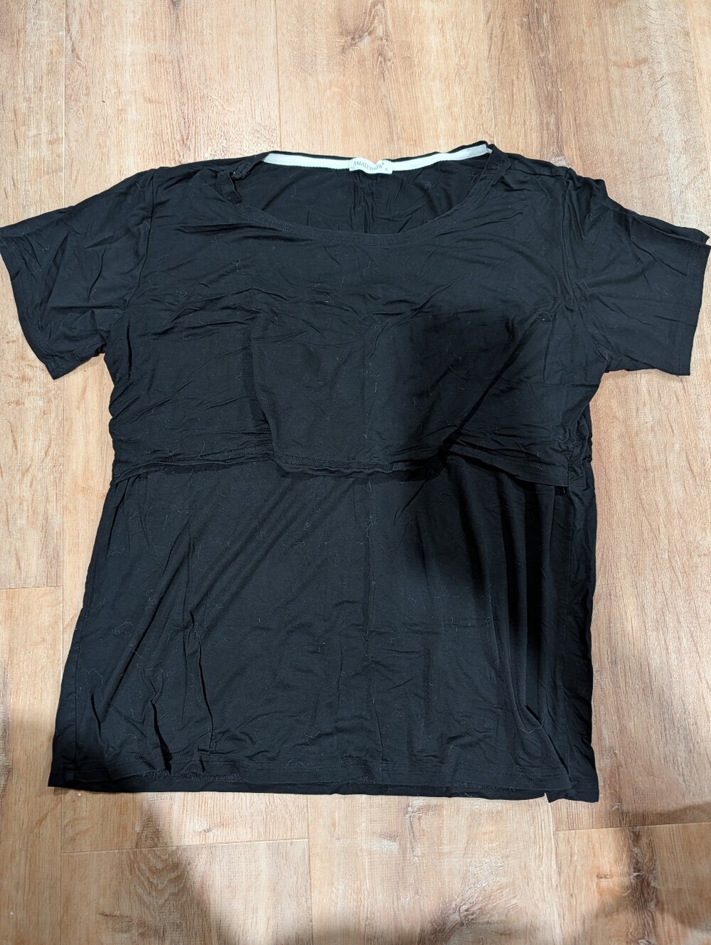 Black Nursing Top XL